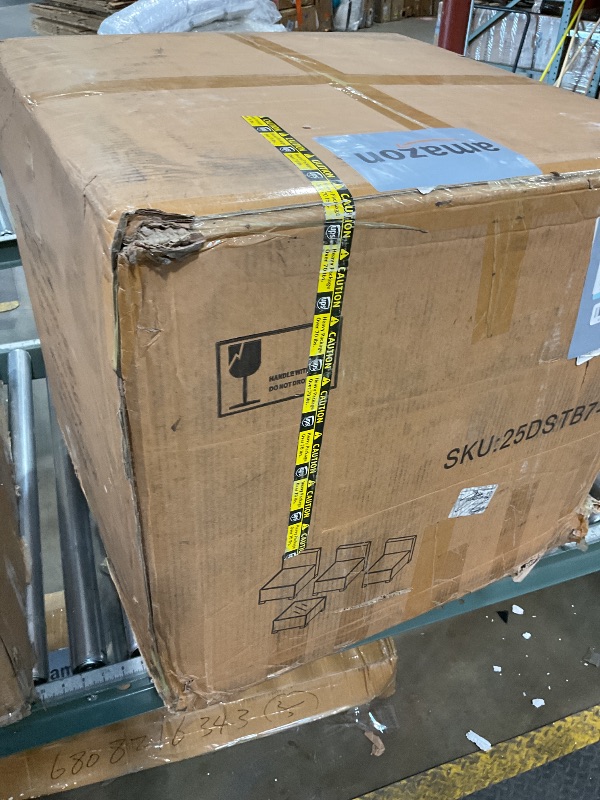 Photo 1 of *****PARTIAL SET MISSING OTHER SEATING PIECES (POSSIBLY BOX 1 OF 4) ******** Shintenchi 7 Pieces Outdoor Patio Sectional Sofa Couch, Wicker Furniture Patio Conversation Sets with Washable Cushions & Coffee Table for Garden, Poolside, Backyard