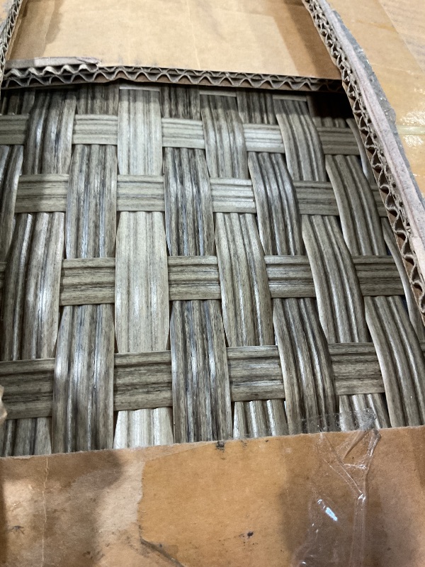 Photo 1 of *****PARTIAL SET MISSING OTHER SEATING PIECES (POSSIBLY BOX 1 OF 4) ******** Shintenchi 7 Pieces Outdoor Patio Sectional Sofa Couch, Wicker Furniture Patio Conversation Sets with Washable Cushions & Coffee Table for Garden, Poolside, Backyard