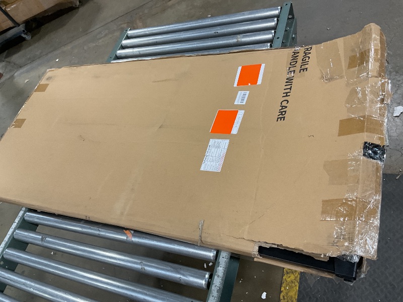 Photo 1 of ***FOR PARTS/BENT ASSEMBLY PIECE(S)**** Lumizone Extra Tall Cat Gate 61.02" High Pressure Mounted Extra Wide 30.12"-34.05" (17Sizes) 1.37" Gap No Drilling Auto-Close Tall Pet Gate for Dogs (Black, 30.12"-34.05" W)