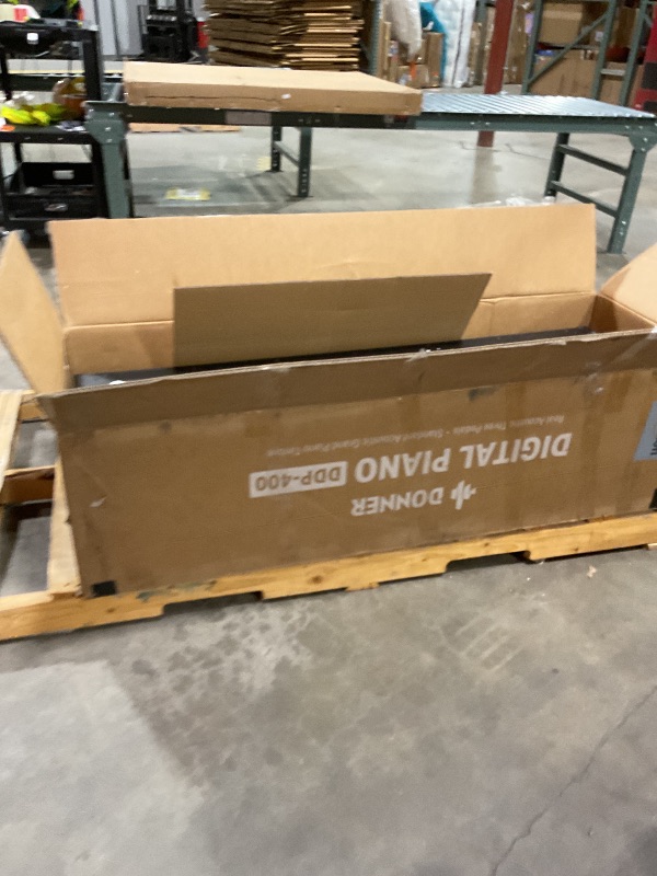 Photo 1 of **PARTS ONLY ** Donner 88 Key Weighted Keyboard, Premium Upright Piano for Beginner to Professional, Full Size Electric Keyboard with Headphone Adapter DDP-400