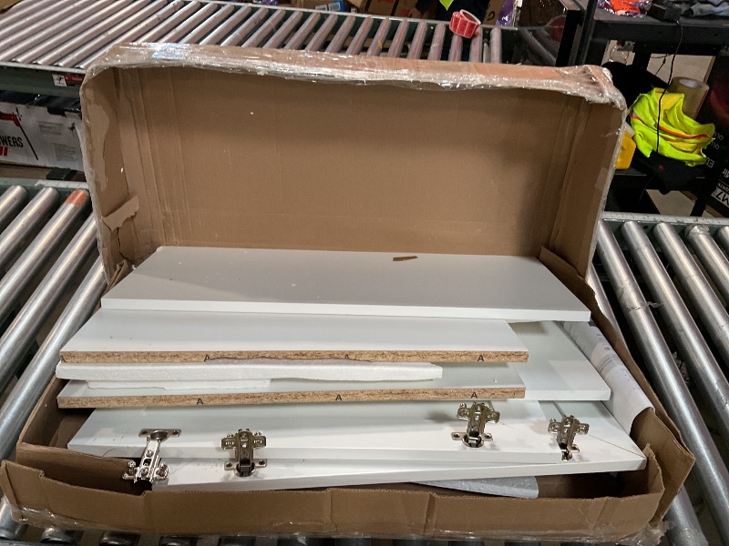 Photo 1 of ****FOR PARTS ONLY***** Sauder Homeplus Hanging Cabinet, White Finish