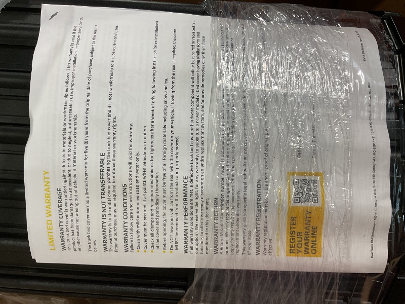 Photo 1 of *** BOX 1 of 2**** RealTruck BAK Revolver X4ts Hard Rolling Truck Bed Tonneau Cover | 80331RK | Fits 2017 - 2026 Ford F-250/350 Super Duty 8' 2" Bed (96.25")