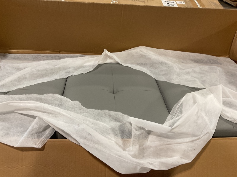 Photo 1 of **PARTIAL SET** Lyngins Sectional Couches for Living Room L Shaped Couch 3-Piece Sectional Sofa Set 98" Storage Ottoman and 2 Toss Pillows for Living Room and Small Apartment, Gray