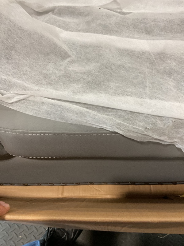 Photo 1 of **PARTIAL SET** Lyngins Sectional Couches for Living Room L Shaped Couch 3-Piece Sectional Sofa Set 98" Storage Ottoman and 2 Toss Pillows for Living Room and Small Apartment, Gray