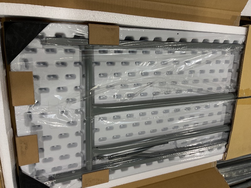 Photo 1 of ****PARTIAL SET/ Single TABLE*** BTEXPERT 6-Foot - 72" Long White Granite Plastic Folding Seminar Training Table Portable 18" Wide Narrow, 29" High, Events Indoor Outdoor Lightweight