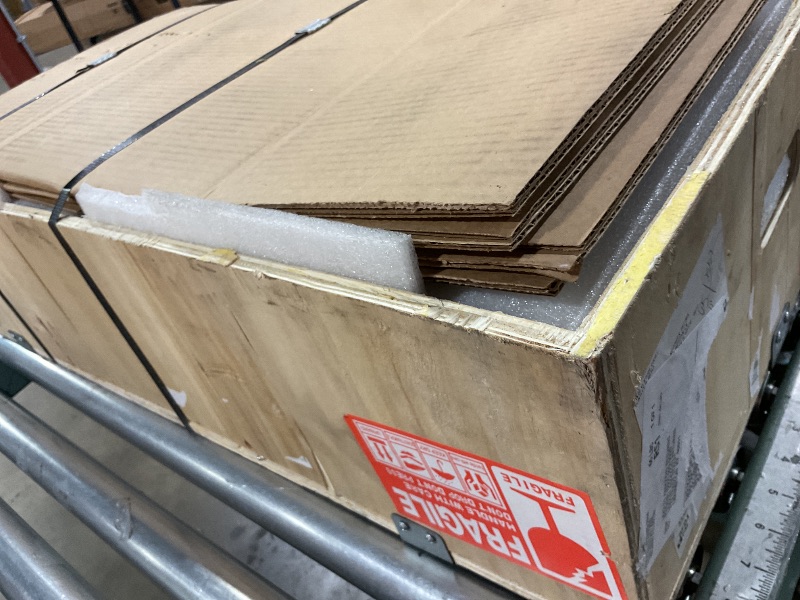 Photo 1 of ***PARTIAL SET/MISSING PARTS/MINOR DAMAGE***Malphi 29in. Tiered Pastry Bakery Display Case with Glass Shelf and Sliding Door,3cu. ft. Capacity|Large Bread Cookie Display Box | 29.3" x 15.3" x 15.4"