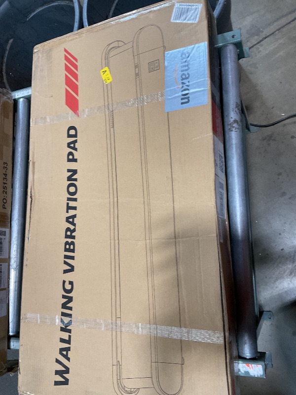 Photo 1 of ***FOR PARTS NONFUNCTIONAL*** Walking Pad Treadmill with APP, 3 in 1 Under Desk Treadmills, 2.5HP Low Noise Walking Vibration Pad with Remote Control,Portable Treadmill for Home Office, Red