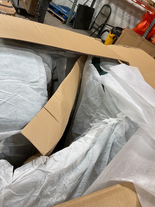 Photo 1 of **PARTIAL SET ONLY 2**** Christopher Knight Home Edwina Contemporary Tufted Fabric Dining Chairs (Set of 2), Dark Teal and Espresso