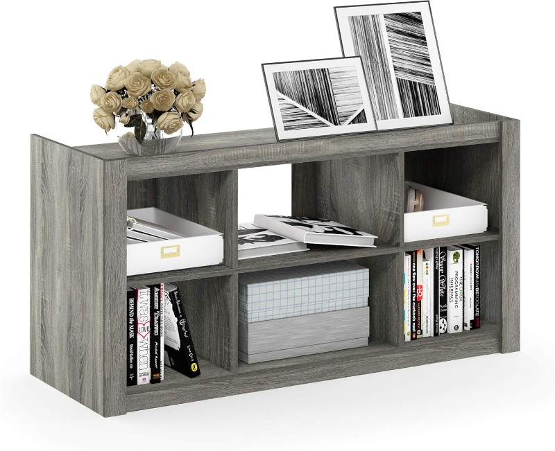 Photo 1 of ** REFERENCE NELLIS AUCTION PICTURE FOR WOOD COLOR** Furinno Bookcases Classic Bookshelf Storage Shelves, French Oak