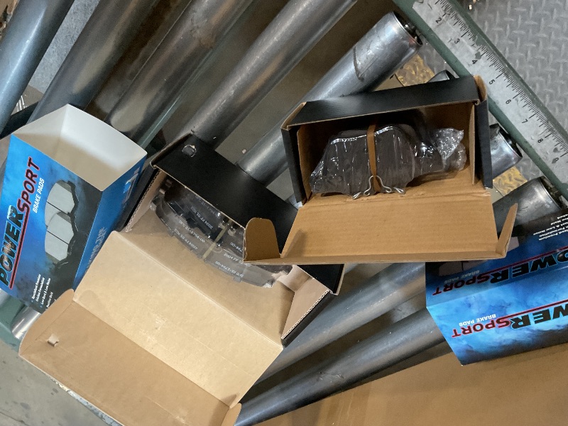 Photo 4 of PowerSport Front Rear Brakes and Rotors Kit |Front Rear Brake Pads| Brake Rotors and Pads| Ceramic Brake Pads and Rotors |fits 2015-2020 Mercedes-Benz C300