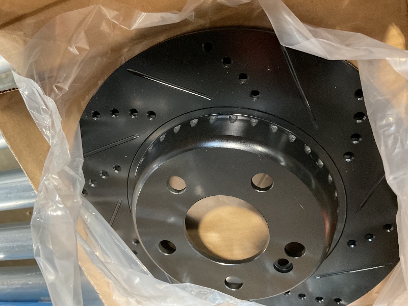 Photo 6 of PowerSport Front Rear Brakes and Rotors Kit |Front Rear Brake Pads| Brake Rotors and Pads| Ceramic Brake Pads and Rotors |fits 2015-2020 Mercedes-Benz C300