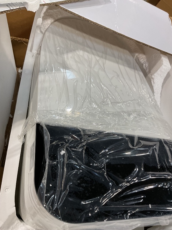 Photo 1 of ***HAS A CRACK IN THE CERAMIC ON THE TOP OF THE TOILET*** Smart Toilet,One Piece Bidet Toilet for Bathroom with Auto Open & Close Lid and Seat,Warm Water and Dry,Heated Seat,Foot Sensor and Night Light, Auto Flush