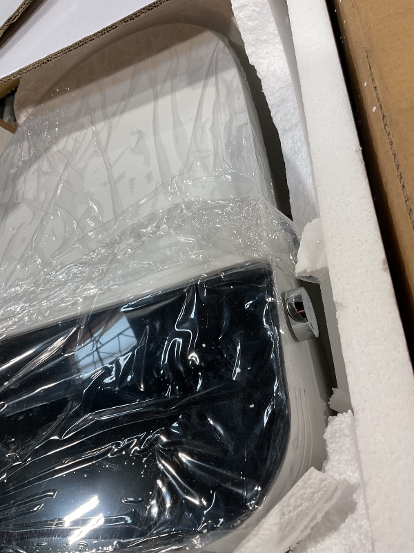 Photo 1 of ***HAS A CRACK IN THE CERAMIC ON THE TOP OF THE TOILET*** Smart Toilet,One Piece Bidet Toilet for Bathroom with Auto Open & Close Lid and Seat,Warm Water and Dry,Heated Seat,Foot Sensor and Night Light, Auto Flush