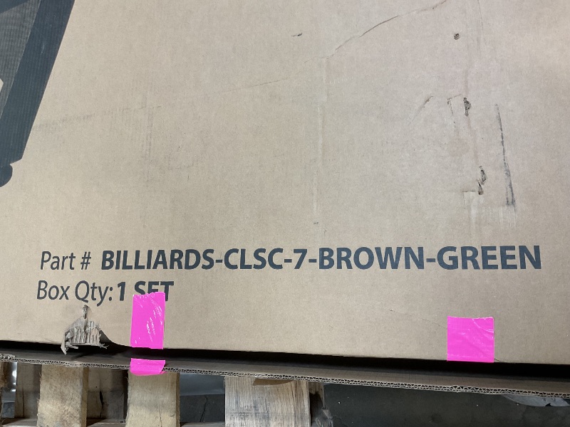 Photo 3 of GoSports 7 ft Pool Table with Wood Finish - Billiards Game Room Table for Adults & Family - Accessories Not Included