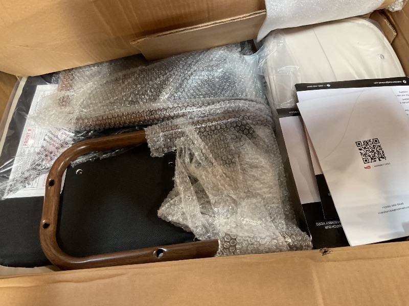 Photo 1 of 2 not 4 *** MALOL PU Leather Swivel Bar Stools Set of 2, Mid Century Counter Height Bar Chairs with Low Back and Metal Legs, Modern Bar Stool Chair for Kitchen Island, Beige