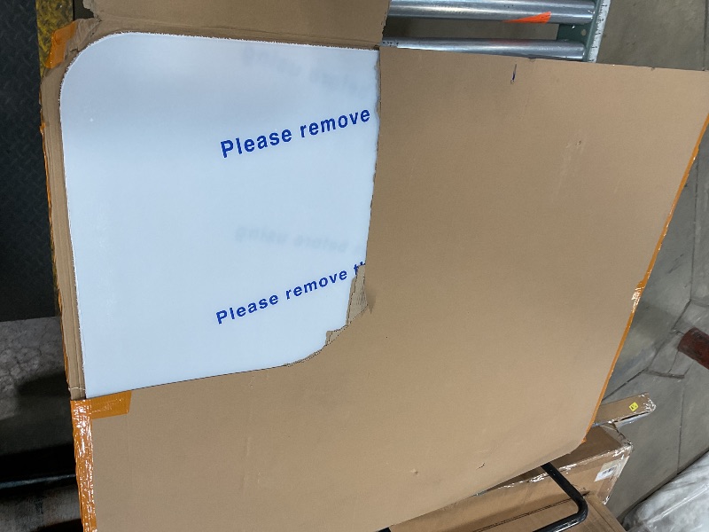 Photo 1 of [Large Size] Crystal Clear 1/5" Thick 59" x 47" Heavy Duty Hard Chair Mat, Can be Used on Carpet or Hard Floor