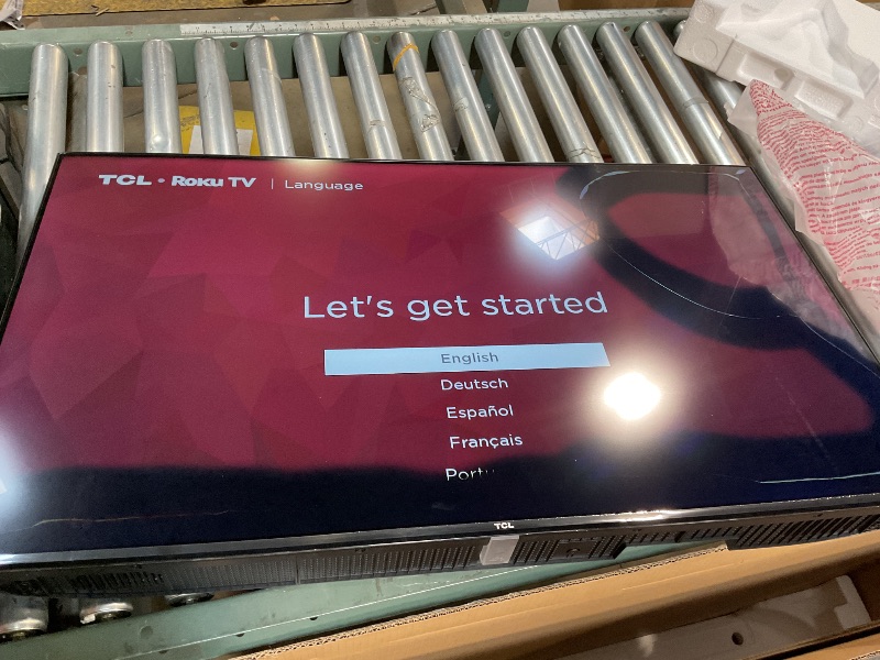 Photo 3 of Damaged but functional *** TCL 43-Inch Class S3 1080p LED Smart TV with Roku TV (43S350R, 2023 Model), Compatible with Alexa, Google Assistant, and Apple HomeKit Compatibility, Streaming FHD Television