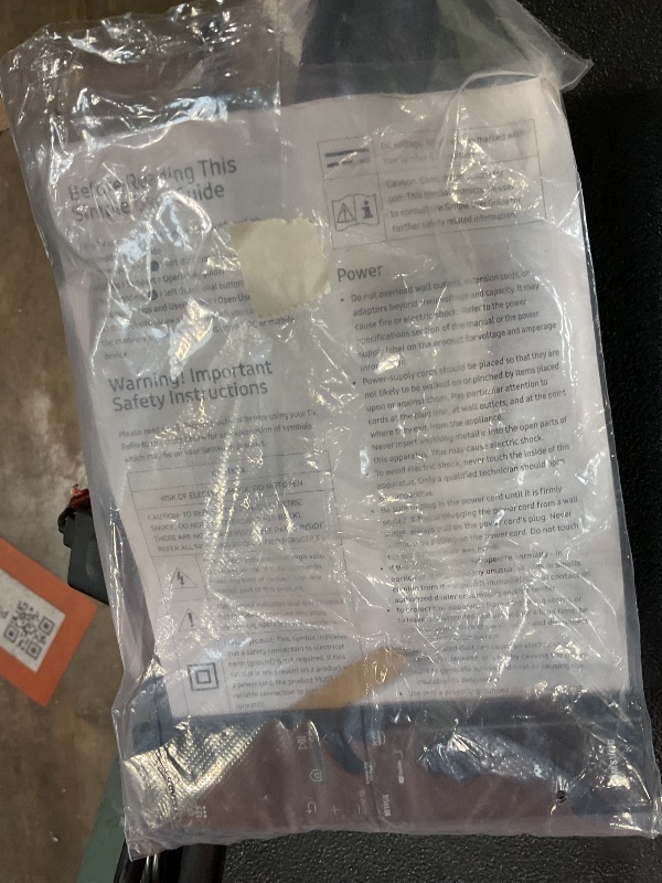 Photo 1 of ***FUNCTIONAL BUT HAS DAMAGES (CRACKS ON THE DISPLAY) **** Samsung 65-Inch Class Crystal UHD U8000F 4K Smart TV (2025 Model) Endless Free Content, Crystal Processor 4K, MetalStream Design, Knox Security, Alexa Built-in