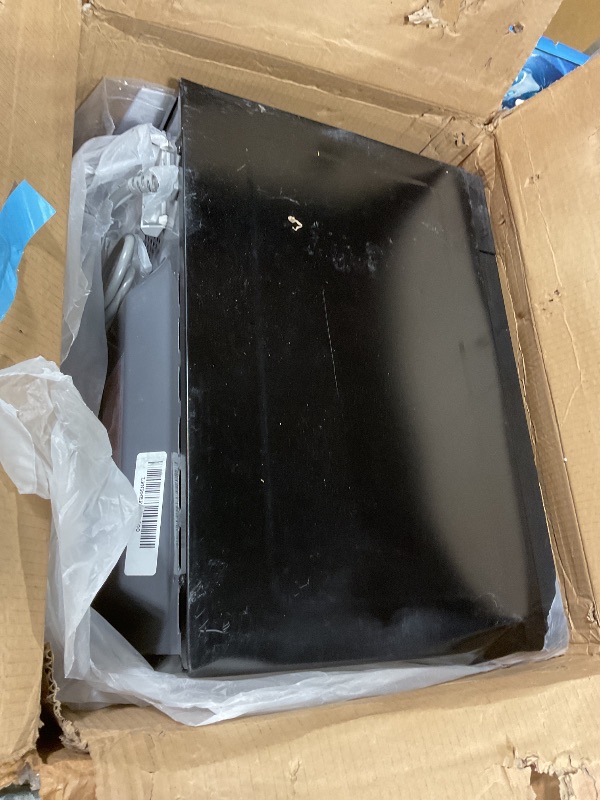 Photo 1 of ***DENTED/ MICROWAVE PLATE IS BROKEN*** Panasonic NN-SB458S Compact Microwave, 0.9 cft, Stainless Steel