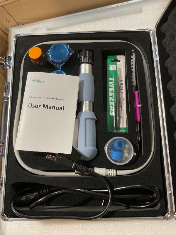 Photo 1 of 2025 New Shockwave Therapy Machine for Joint & Muscle Pain Relief, Radial Shockwave Therapy, Non-Invasive Extracorporeal ESWT Shock Wave Therapy Device, Safe Use, Ideal for Home & Clinical Use(White)