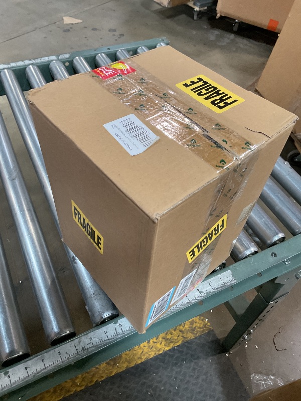 Photo 1 of ***POSSIBLY BROWN STAIN MARKS ACROSS MATERIAL (LOOKS LIKE PART OF THE VASE DESIGN) **** Sungmor Ceramic Flower Vase, Vintage Ice Cracked Glaze Porcelain Vase, Pretty Home Decor Vase for Flower Arrangement, Fresh Flowers, 10.2 Inch Tall Chinoiserie Pottery