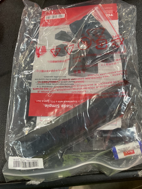 Photo 1 of **** UNTESTED/UNKNOWN MISSING PIECES OR DISPALY DAMAGES**** TCL 65 Inch Class QM8K Series | Mini LED QLED 4K HDR | 65QM8K, 2025 Model | 120HZ-144HZ Anti Reflective Wide Angle Screen Smart Google TV Dolby Atmos | Voice Remote Alexa Gaming Streaming Televis