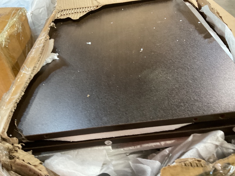 Photo 1 of ***FOR PARTS ONLY/ HAS DAMAGED & BROKEN PIEECS*** Jocoevol Modern Brown 5 Drawer Dresser for Bedroom, Simply Chest of Drawers, Wood Storage Dresser with Deep Drawers for Living Room Hallway Entryway, Brown