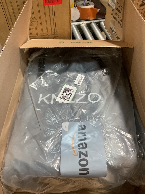 Photo 1 of ***FOR PARTS ONLY/DFECTIVE*** KNZZO Air Mattress Twin with Built-in Pump, Blow Up Mattress with Soft Flocked Top, Leakproof Inflatable Mattress, Foldable Waterproof Air Bed for Home, Guests, Camping, with Storage Bag