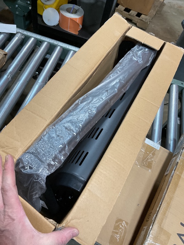 Photo 1 of ***HANGS LOW RECOMMENDED FOR HIGHER CEILINGS*** Shinic Garage Heater, 1500W Ceiling Mounted Shop Heater with Remote Control, 5 Mode Settings, 90° Tilting, Overheat Protection & ETL Listed for Indoor Use,Black