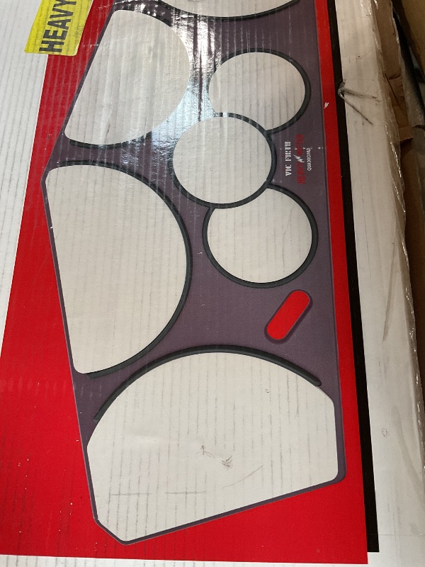 Photo 1 of ***FOR PARTS HAS DAMAGES*** Vic Firth Heavy Hitter Quad Pad with Rims, Large