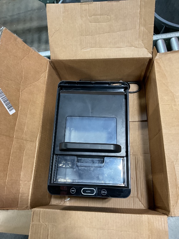 Photo 1 of ***FOR PARTS ONLY/ NON-FUNCTIONAL*** Silonn Nugget Ice Maker Countertop, Crushed Ice Maker & Pebble Ice Machine Produces 44lbs/24h with Front Pull-Out Water Tank & Removable Basket for Home/Kitchen, Stainless Steel