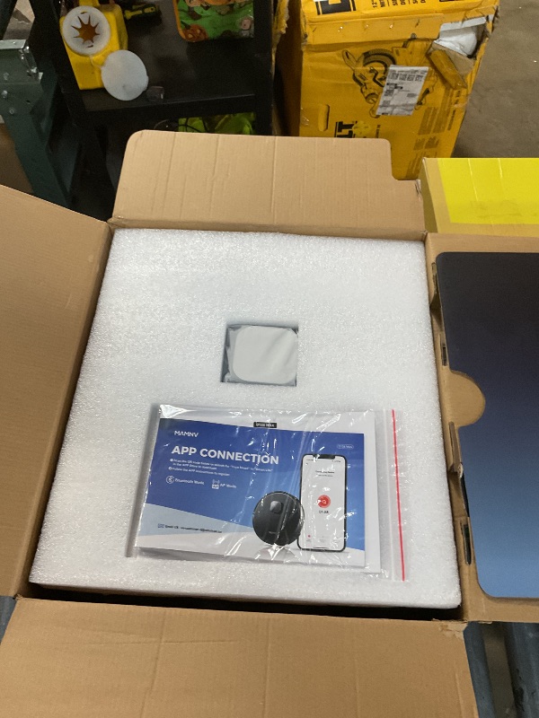 Photo 1 of ***MISSING PARTS/UNTESTED***Robot Vacuum and Mop Combo, Robot Vacuum Self-Emptying with 11500Pa Suction, 70-Day Capacity, Fast Home Mapping, LiDAR Navigation, Smart Obstacle Avoidance, Ideal for Pet Hair, Carpet, Hard Floor