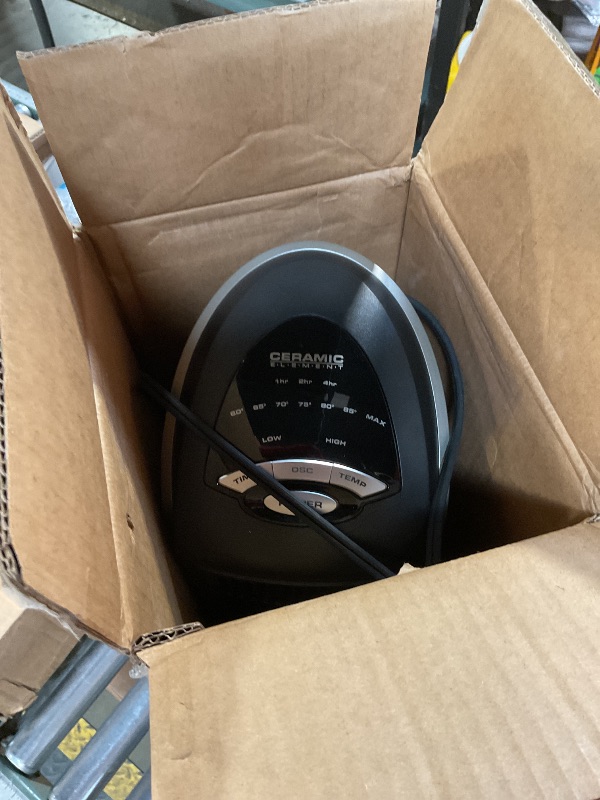 Photo 1 of ***FOR PARTS/ NON-FUNCTIONAL*** Lasko 1500W Ceramic Tower Space Heater with Remote, Thermostat, Timer & Widespread Oscillation, Portable Electric Heater for Indoor Use, Bedroom & Living Room, 751320