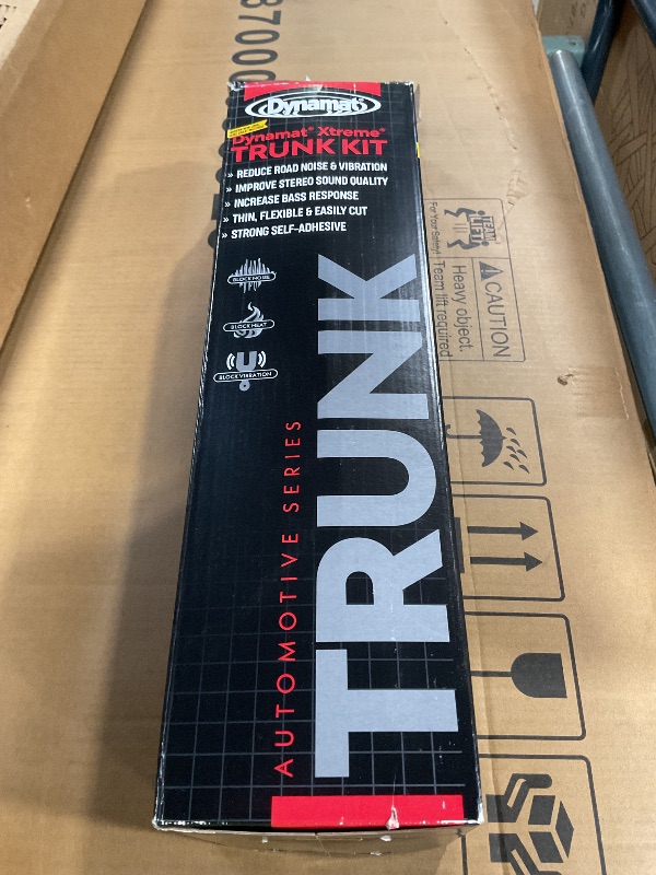 Photo 1 of ***PARTIAL SET, MISSING ONE SHEET***Dynamat Trunk Kit Sound Deadener, Dynamat Xtreme, Sheets, Self Adhesive, .070 in. Thick, L 18 in. x W 32 in. Sheet, Set of 5