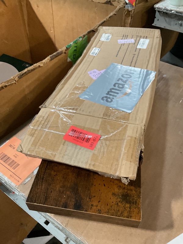 Photo 1 of (used)(incomplete)BAYKA Floating Shelves Bathroom for Wall – Shelf Over Toilet Farmhouse Rustic Wood for Bedroom