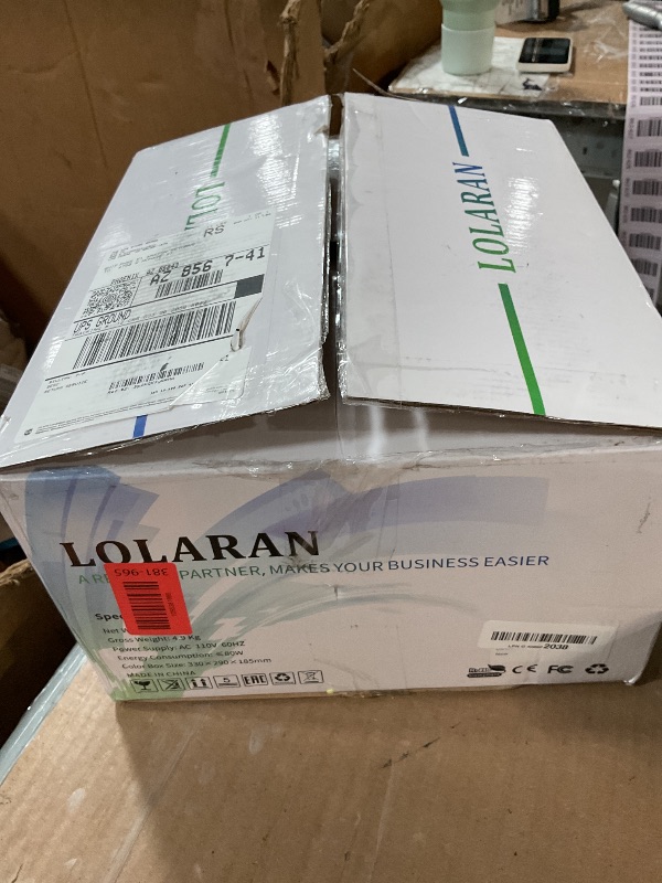 Photo 1 of (does not work) LOLARAN AL1000 Money Counter Machine with Value Counting, Support Dollar and Euro, UV, MG, MT, IR, DD Counterfeit Detection