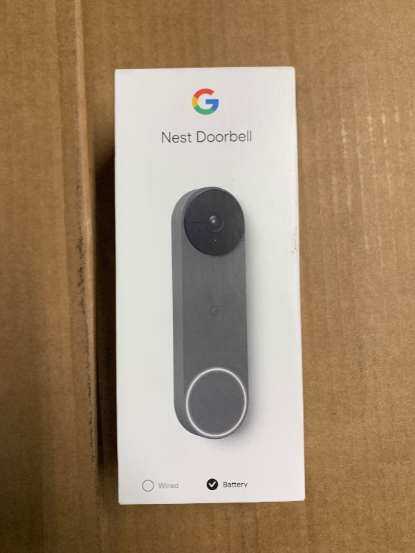 Photo 1 of ***(PARTS ONLY/ MAJOR DAMAGE/ MISSING PARTS/ NON FUNCTIONAL)***
Google Nest Doorbell (Battery) - Ash