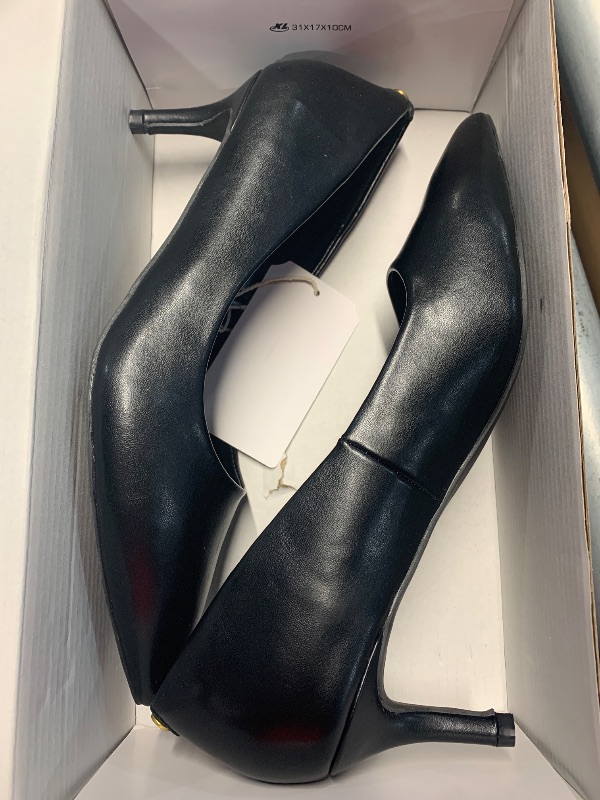 Photo 1 of (used)(see images) ZURIN Women's Pointed Toe Comfortable Stiletto Heels Closed Toe Dress Pumps Shoes for Wedding Work Office Business 2 1/2 inch Black