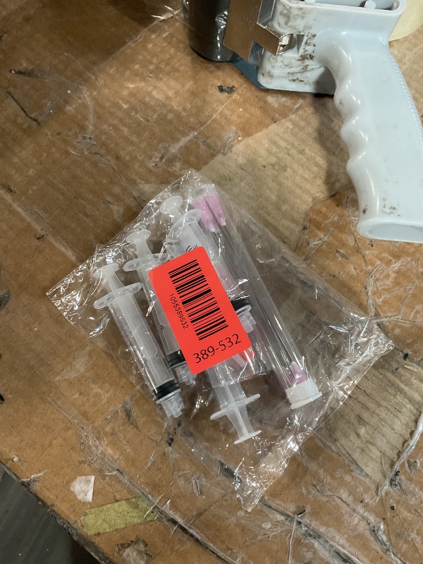 Photo 1 of 5ml Glue Applicator Syringes with 18G 4 Inch Blunt Tip Injector Long Needles and Cap for Dispenser Liquids, Ink, Oil, Epoxy, Wood Glue