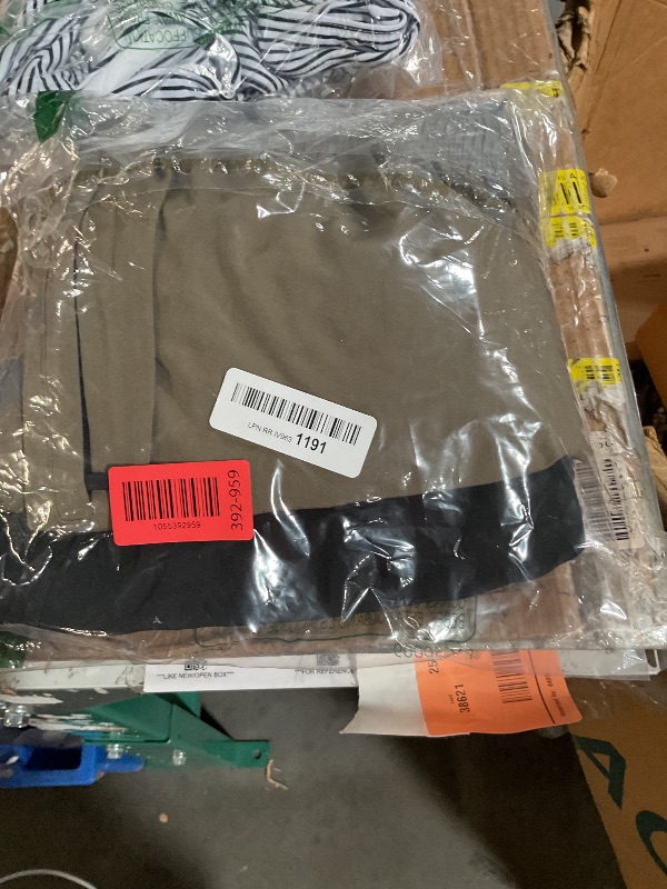 Photo 1 of (MEDIUM) (BAGGED) SILKWORLD Men's Running Stretch Quick Dry Shorts with Zipper Pockets(Pack of 3), Black, Army Green, Light Grey, Medium