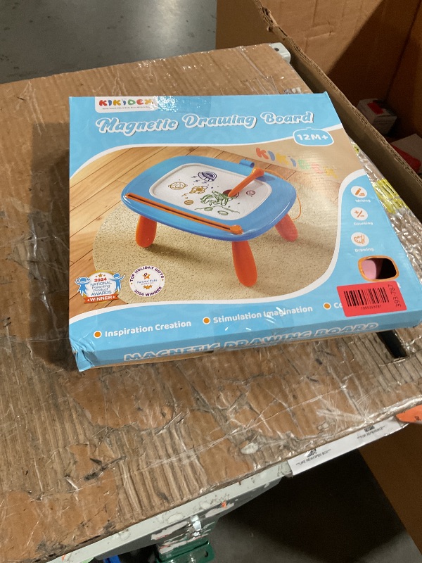 Photo 1 of ******************Item missing 1 leg**************
Kikidex Magnetic Drawing Board, Toddler Girl Toys for 1-2 Year Old, Doodle Board Pad Learning and Educational Toys for 1 2 3 Year Old Baby Kids Birthday Gift(Soft Pink)