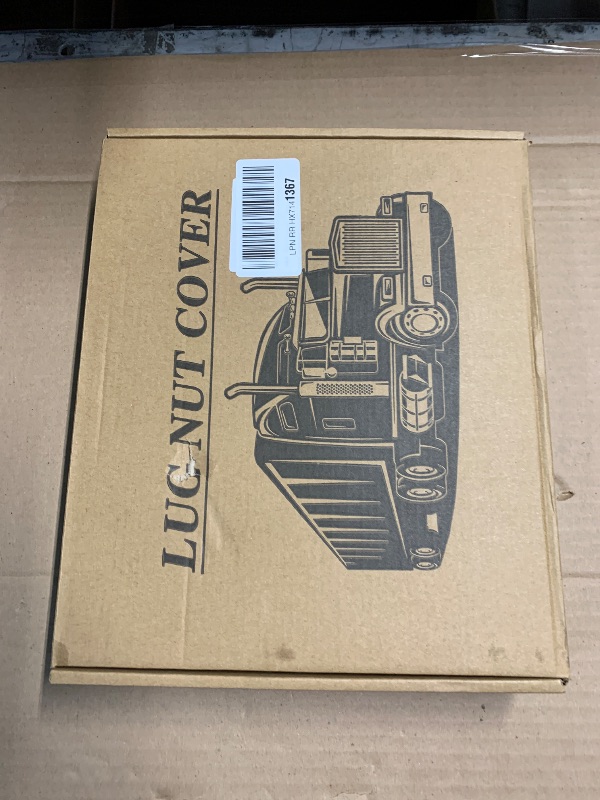 Photo 1 of *** SEE NOTES *** GREPSPUD 33mm x 4 3/4" Thread On Spike Lug Nut Covers Screw On, ABS Chrome Plastic Pointed Screw-on Lug Nuts Cover for Semi Trucks, Chromed Spiked Lug Nut Caps Pack of 20