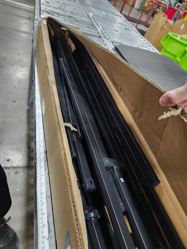 Photo 1 of **********************Missing hardware*****************
RLDVAY Box-Spring-Queen, 9 inch Metal Queen Box Spring Only, Heavy Duty Queen Size Box Spring with Fabric Cover, Easy Assembly, Non Slip, Noise Free