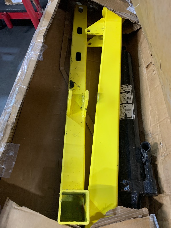 Photo 1 of (incomplete)(parts only) 8 ton Engine Hoist Cherry Picker with 8 ton Hydraulic Pump -5500 lbs Heavy Duty Engine Crane 60.6x37x56.2