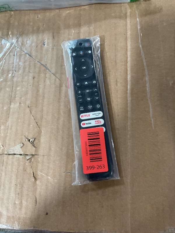 Photo 1 of (Upgrade) Besia RC813 Replacement Remote for All TCL Android/Google TVs, Compatible with Q/S/FHD/UHD/QLED Series Without Voice Command