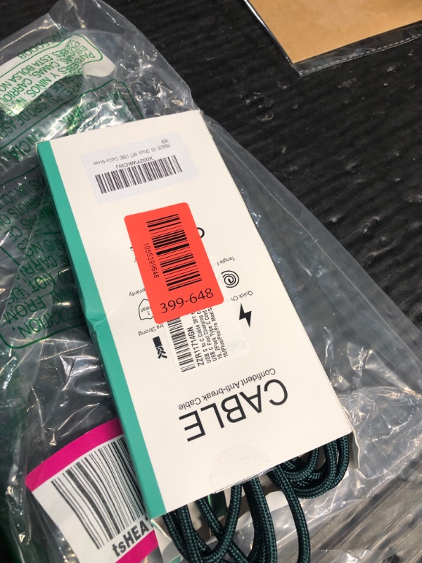 Photo 1 of USB C to Lightning Cable 6FT 2Pack USB-C Fast Charger Cable Mfi Certified Type C to Lightning Cord USBC for iPhone 13 12 11 Pro Max Mini X XS XR 8 Plus 10 SE iPad 8th (Green)
