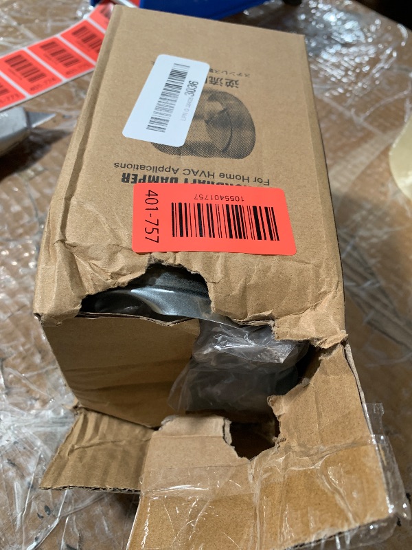 Photo 1 of [Upgraded] Hon&Guan Duct Damper 4 inch, Backdraft Damper One-Way Airflow Vent Damper Backflow Preventer for 4 Inch Duct Dryer Vent Hose-2pcs