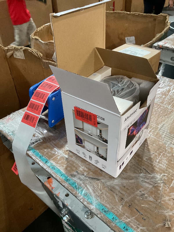 Photo 1 of ?Electric Focus?Mini Projector with WiFi 6 and Bluetooth 5.4, Smart Portable Projector 4k Support, 5W Soundbase Speaker, Auto Keystone 180° Rotation, Home Outdoor Movie Proyector HY300Ultra