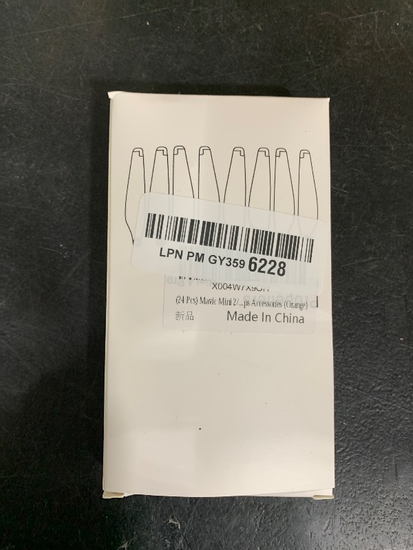 Photo 1 of (24 Pcs) Mavic Mini 2/Mini 2 SE/Mini SE/Mini 4K Propellers Compatible with DJI Mini 2/Mini SE/Mini 2 SE/Mini 4K Drone Replacement Low-Noise and Quick-Release Blades Props Accessories (Orange)