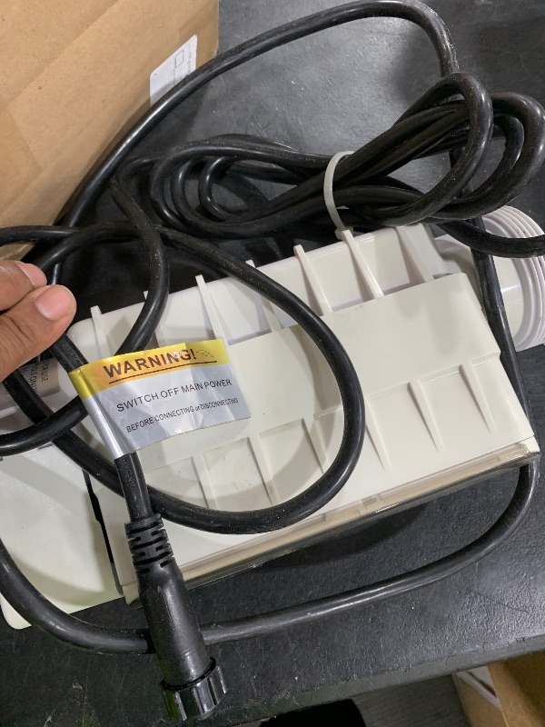 Photo 1 of 520555 Salt Chlorine Generator Cell, Suitable for Pools Up to 40,000 Gallons, Includes 15' Cable 2" PVC Unions